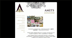 Desktop Screenshot of amets-eventos.com